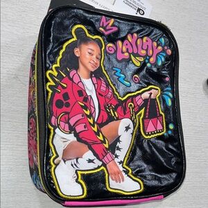 That Girl Lay Lay Black and Pink Kids Lunch Bag